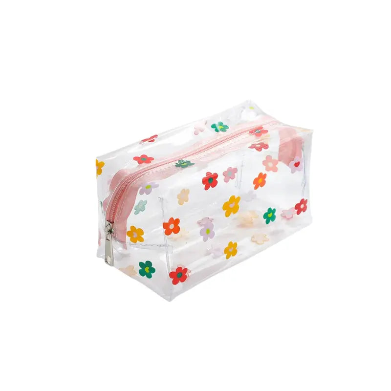 Big Waterproof Transparent Pencil Case | Kawaii Stationery | Go Clear Bag