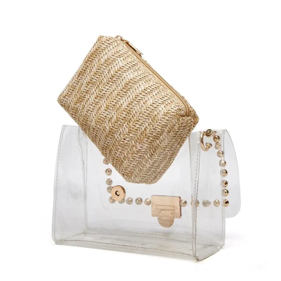 Acrylic Clutch - Elegant Evening Bag | Go Clear Bag