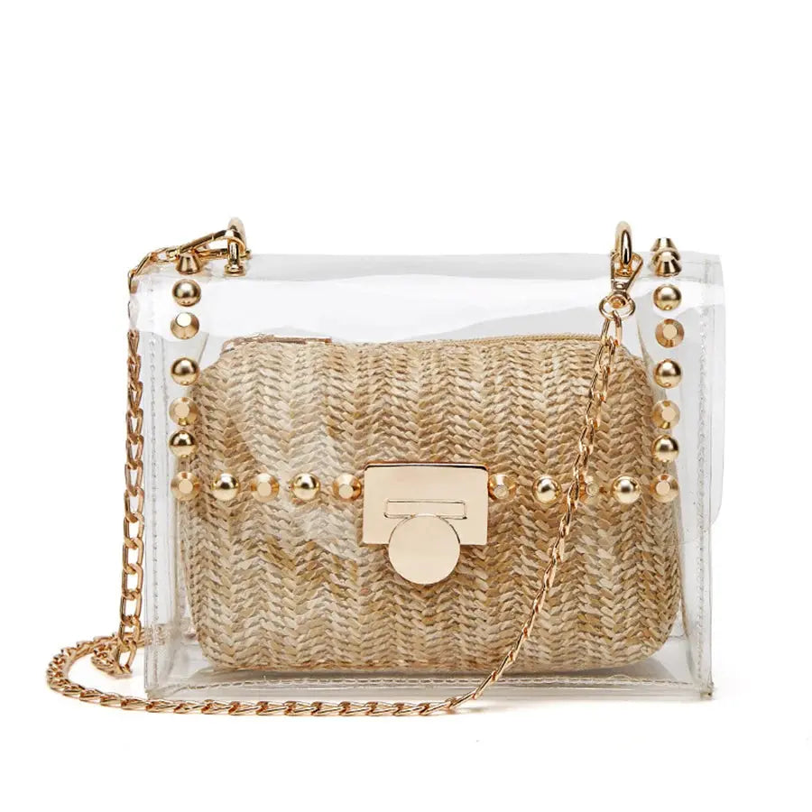 Acrylic Clutch - Elegant Evening Bag | Go Clear Bag