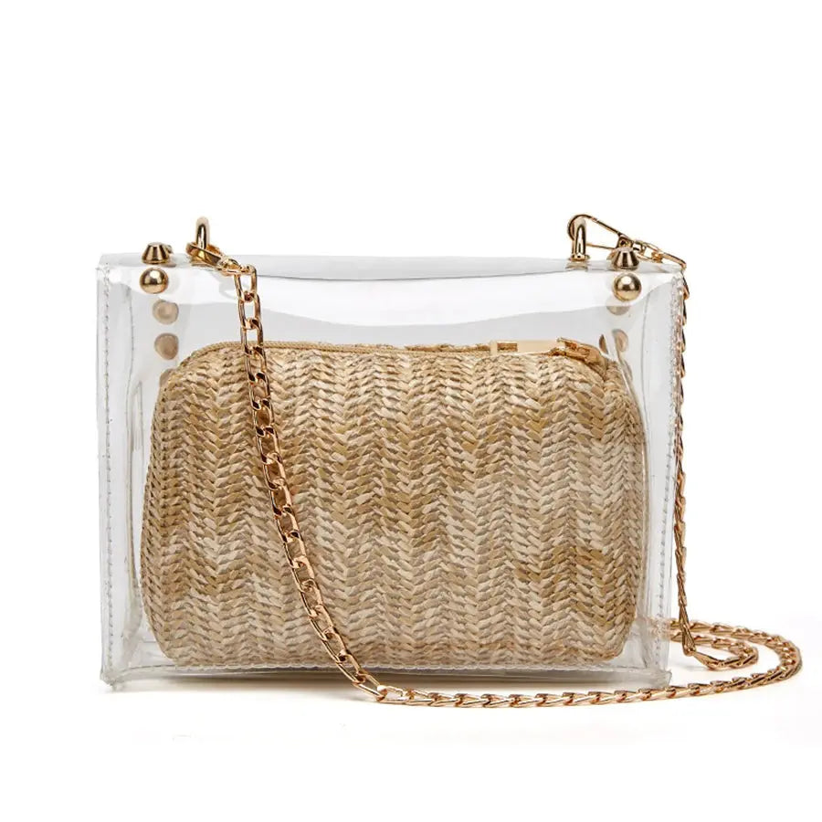 Acrylic Clutch - Elegant Evening Bag | Go Clear Bag