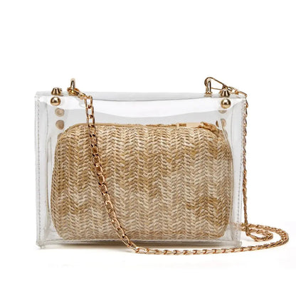 Acrylic Clutch - Elegant Evening Bag | Go Clear Bag