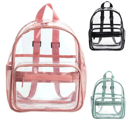 Children's Transparent PVC Backpack - Stylish & Waterproof | Go Clear Bag