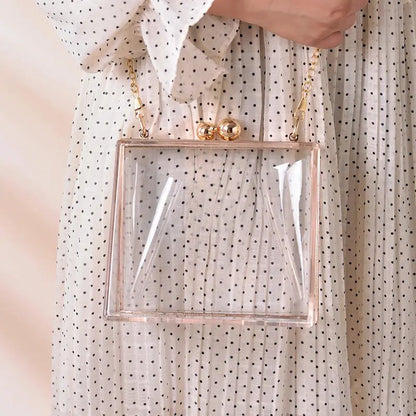 Transparent Luxury Designer Handbag | Go Clear Bag