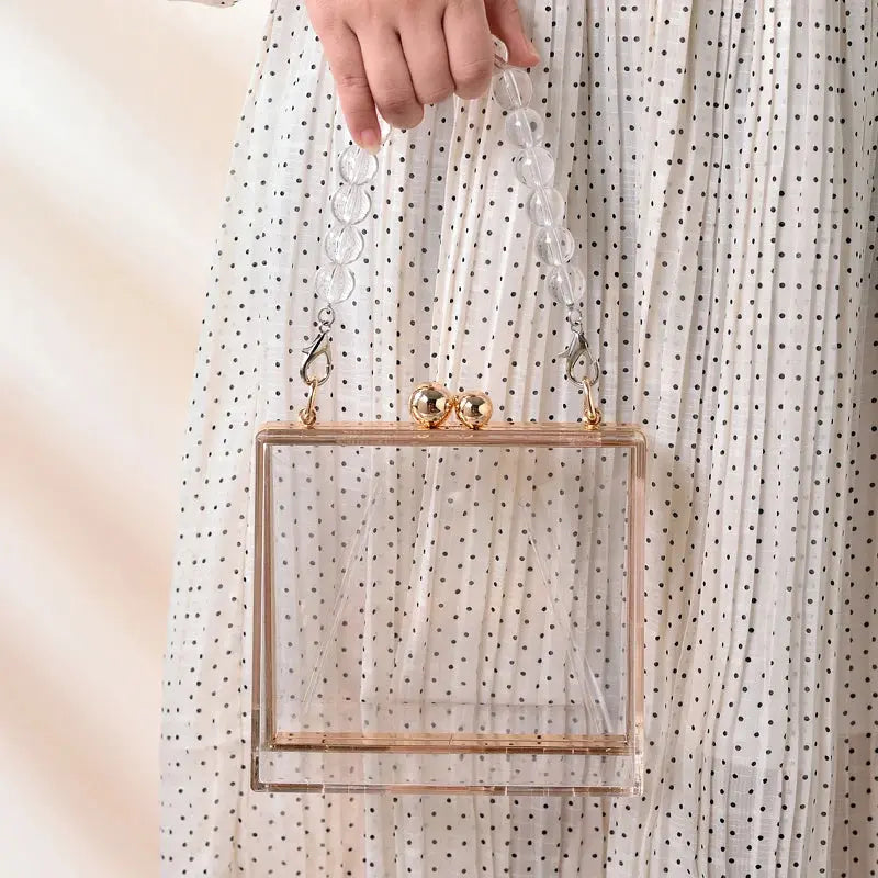 Transparent Luxury Designer Handbag | Go Clear Bag