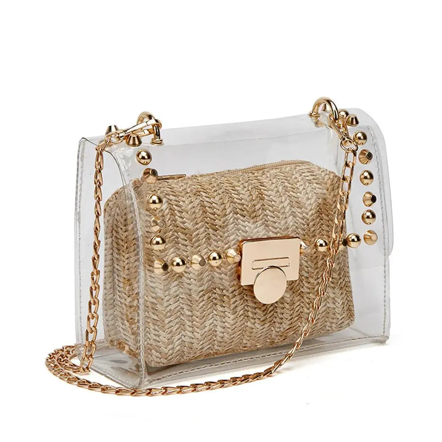 Acrylic Clutch - Elegant Evening Bag | Go Clear Bag