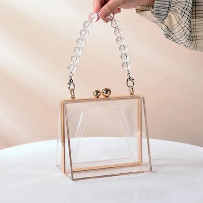 Transparent Luxury Designer Handbag | Go Clear Bag