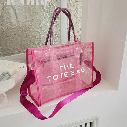 Luxury Designer Clear Tote Bag | Go Clear Bag