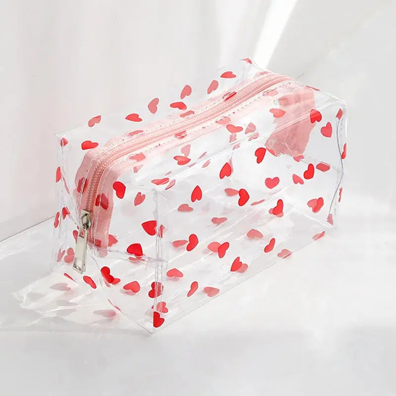 Big Waterproof Transparent Pencil Case | Kawaii Stationery | Go Clear Bag