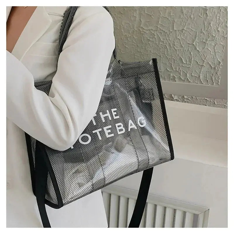 Luxury Designer Clear Tote Bag | Go Clear Bag