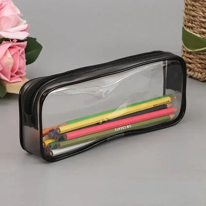 Transparent Waterproof Cosmetic & Pencil Case – Travel Ready | Go Clear Bag