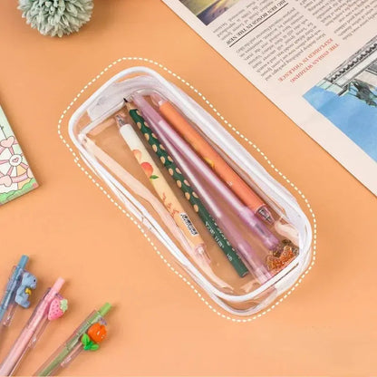 Transparent Waterproof Cosmetic & Pencil Case – Travel Ready | Go Clear Bag