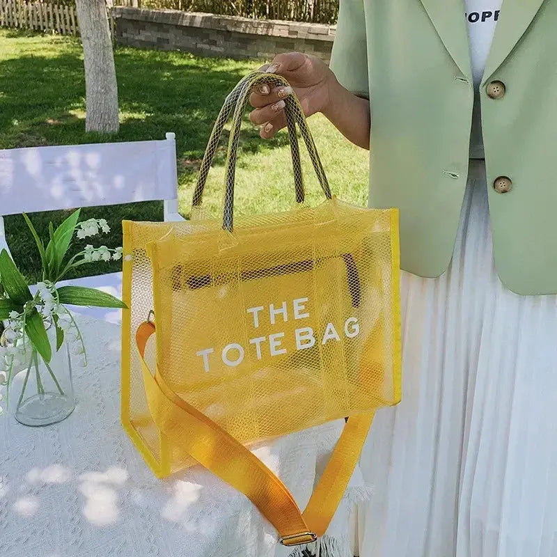 Luxury Designer Clear Tote Bag | Go Clear Bag