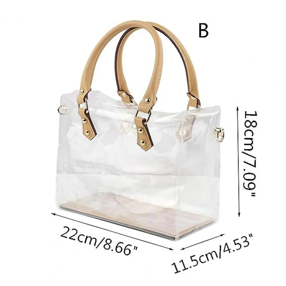 PVC TRansparent Tote Bag | Go Clear Bag