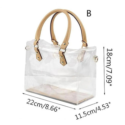 PVC TRansparent Tote Bag | Go Clear Bag