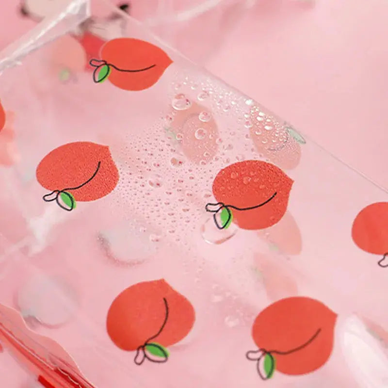 Big Waterproof Transparent Pencil Case | Kawaii Stationery | Go Clear Bag