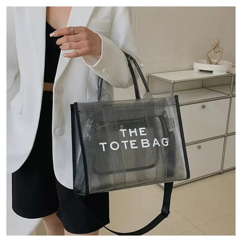 Luxury Designer Clear Tote Bag | Go Clear Bag