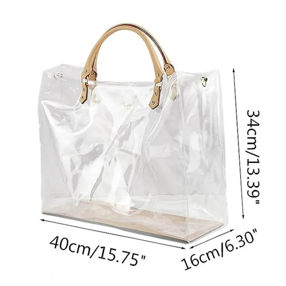 PVC TRansparent Tote Bag | Go Clear Bag