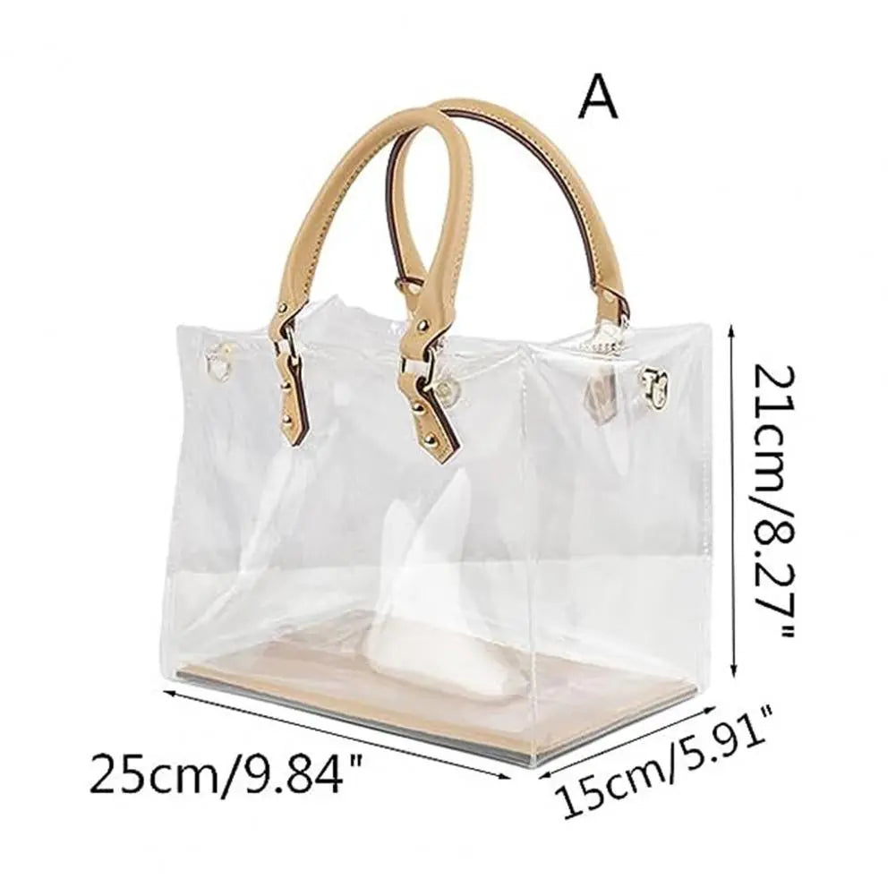 PVC TRansparent Tote Bag | Go Clear Bag