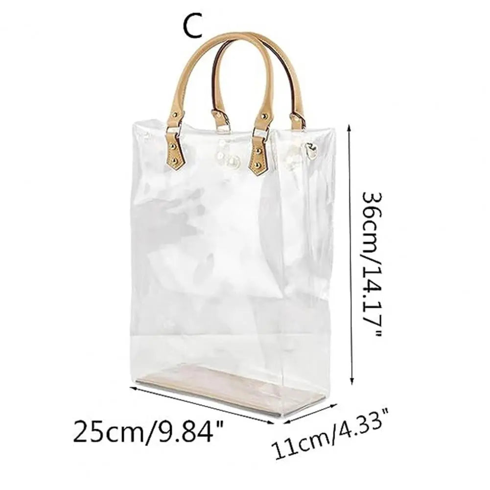 PVC TRansparent Tote Bag | Go Clear Bag