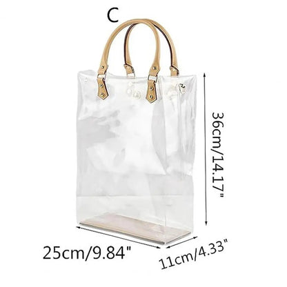 PVC TRansparent Tote Bag | Go Clear Bag