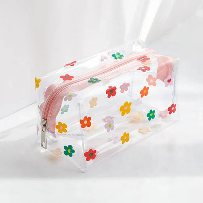 Big Waterproof Transparent Pencil Case | Kawaii Stationery | Go Clear Bag