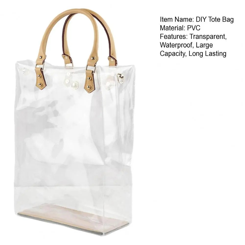 PVC TRansparent Tote Bag | Go Clear Bag