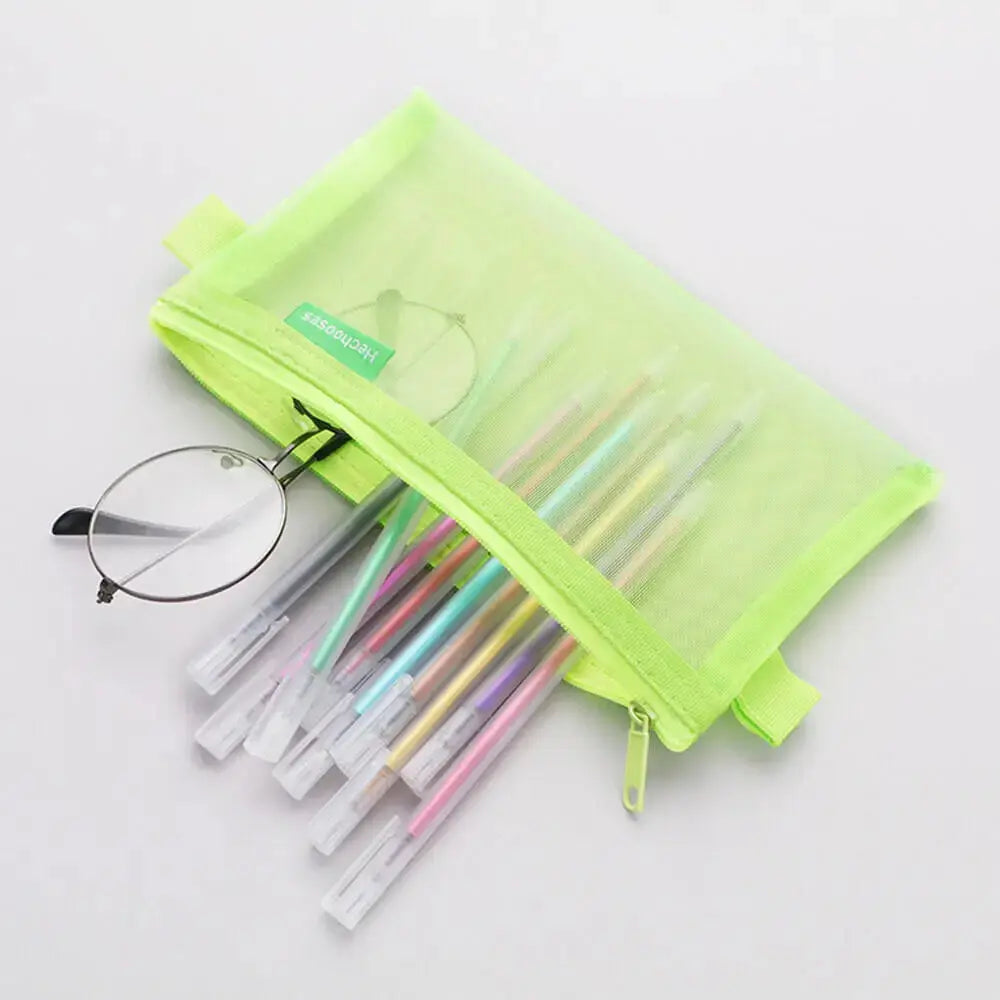 Simple Transparent Pencil Case - Stylish & Functional | Go Clear Bag