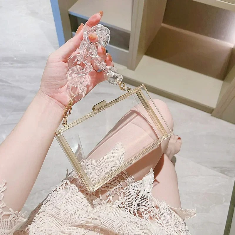 Elegance Clear Clutch