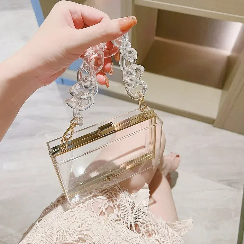 Elegance Clear Clutch