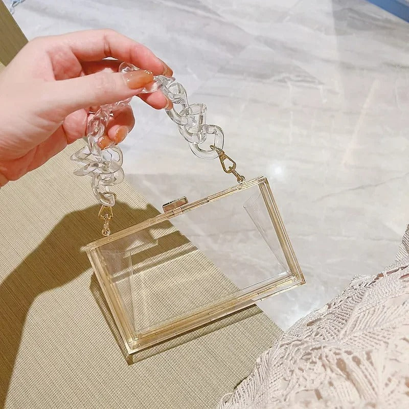 Elegance Clear Clutch